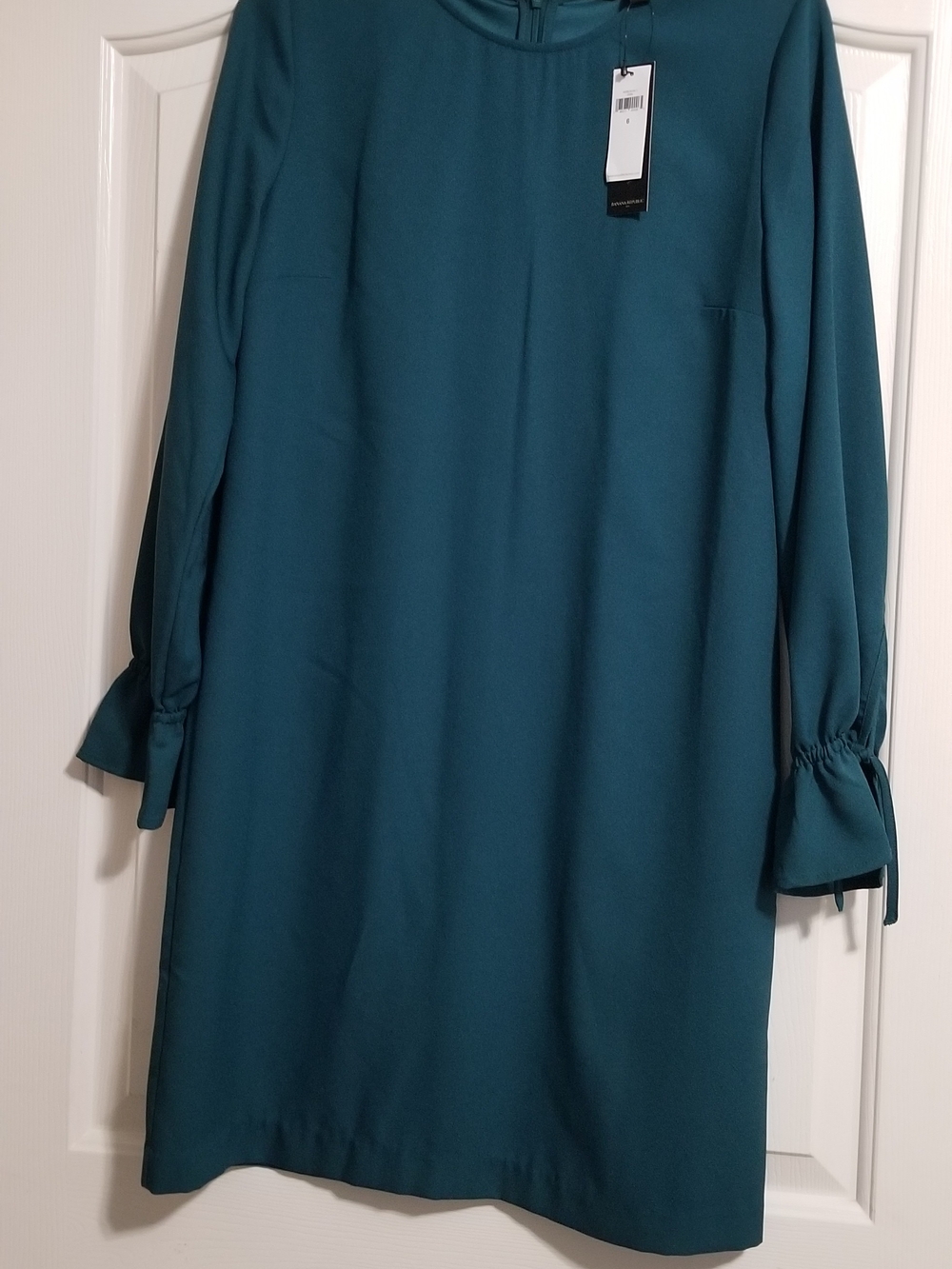 Banana Republic Teal Long-Sleeve Shift Dress - Women's